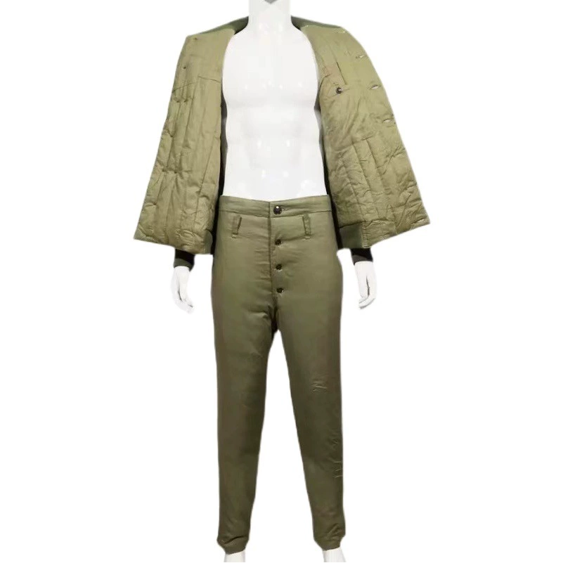 Хлопковая одежда для холодильных складов типа 87, хлопковая одежда и брюки армейского зеленого цвета для экстренной помощи при стихийных бедствиях, хлопковая куртка для подземных угольных шахт, хлопковая одежда и брюки для защиты труда увеличенного размера.