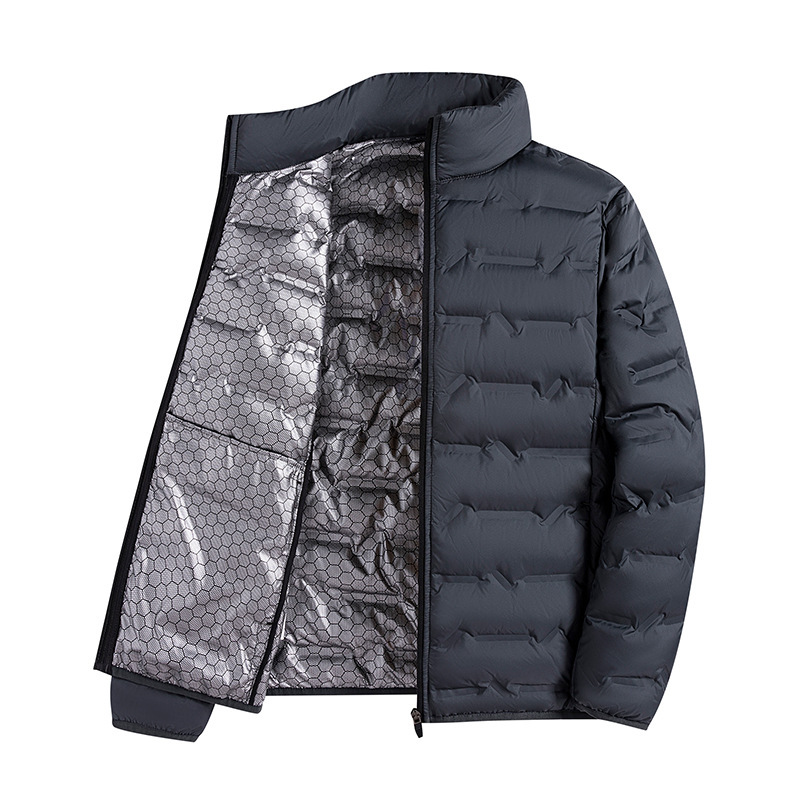 96168 down Jacket Men's Graphene Material Warm Casual Lightweight 80 White Duck down down Jacket Men's Jacket
