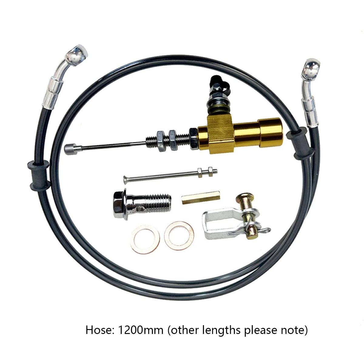 Motorcycle parts factory direct supply hydraulic clutch pump street car cross-ride cable modified clutch locomotive kit
