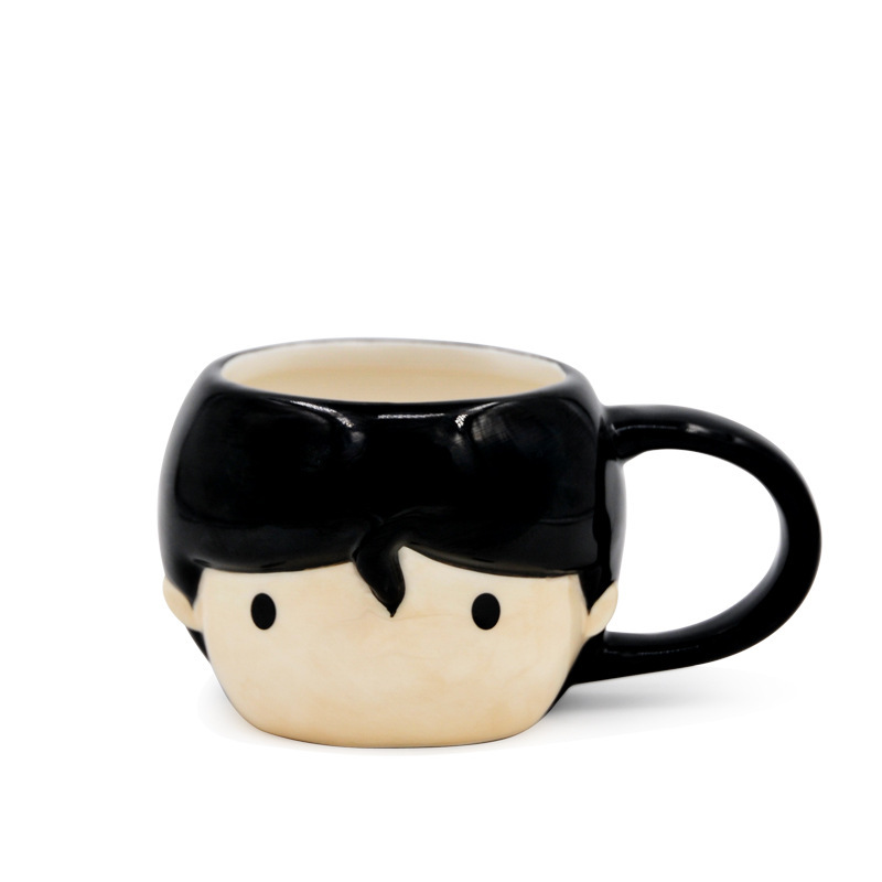 DC Liga de la Justicia Superman Cup 3D Cartoon Anime Cup Q Superhero Cup Water