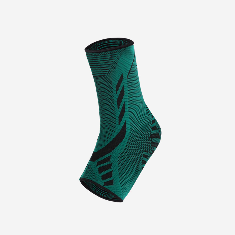 Protección de tobillo de punto transfronterizo adultos compresión baloncesto voleibol color nylon protección de tobillo Equipo de Protección deportiva