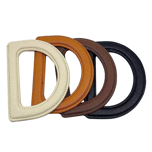 Bag handle upgrade leather D wrist luggage hardware accessories round D-shaped bag handle bracelet leather handle