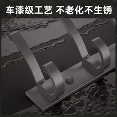 GJU8批發灰色門後掛鈎免打孔壁掛牆壁上入戶門衣櫃掛衣架衣服掛衣