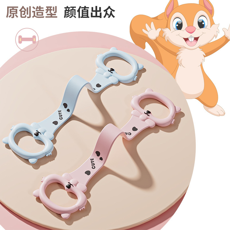 8-character tension device women's home open shoulder beautiful back durable yoga trainer tension rope stretching equipment sports fitness