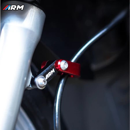 ARM 摩托车刹车油管支架 CNC铝合金款 适配NMAX/PCX|undefined