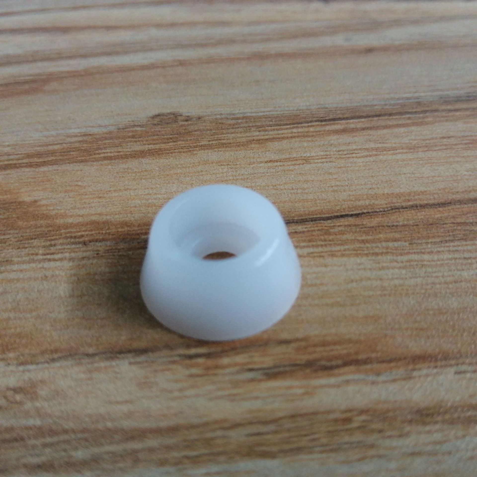 厂家批发4厘6厘孔家具透明圆脚垫木脚防滑软胶垫弓形管架后脚垫