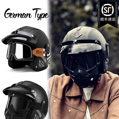 Motorcycle 3/4 Helmet, Electric Vehicle, Motosiklet dəbilqələri