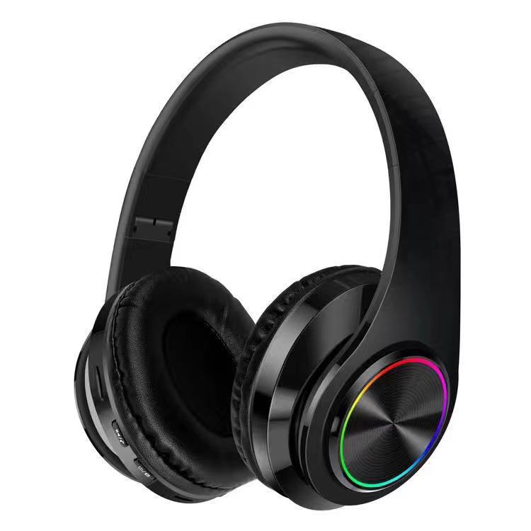 ハイエンド大気puレザーカバーオールパック耳ヘッドセットワイヤレスbluetoothヘッドフォンコンピュータ有線ヘッドセット多言語対応|undefined
