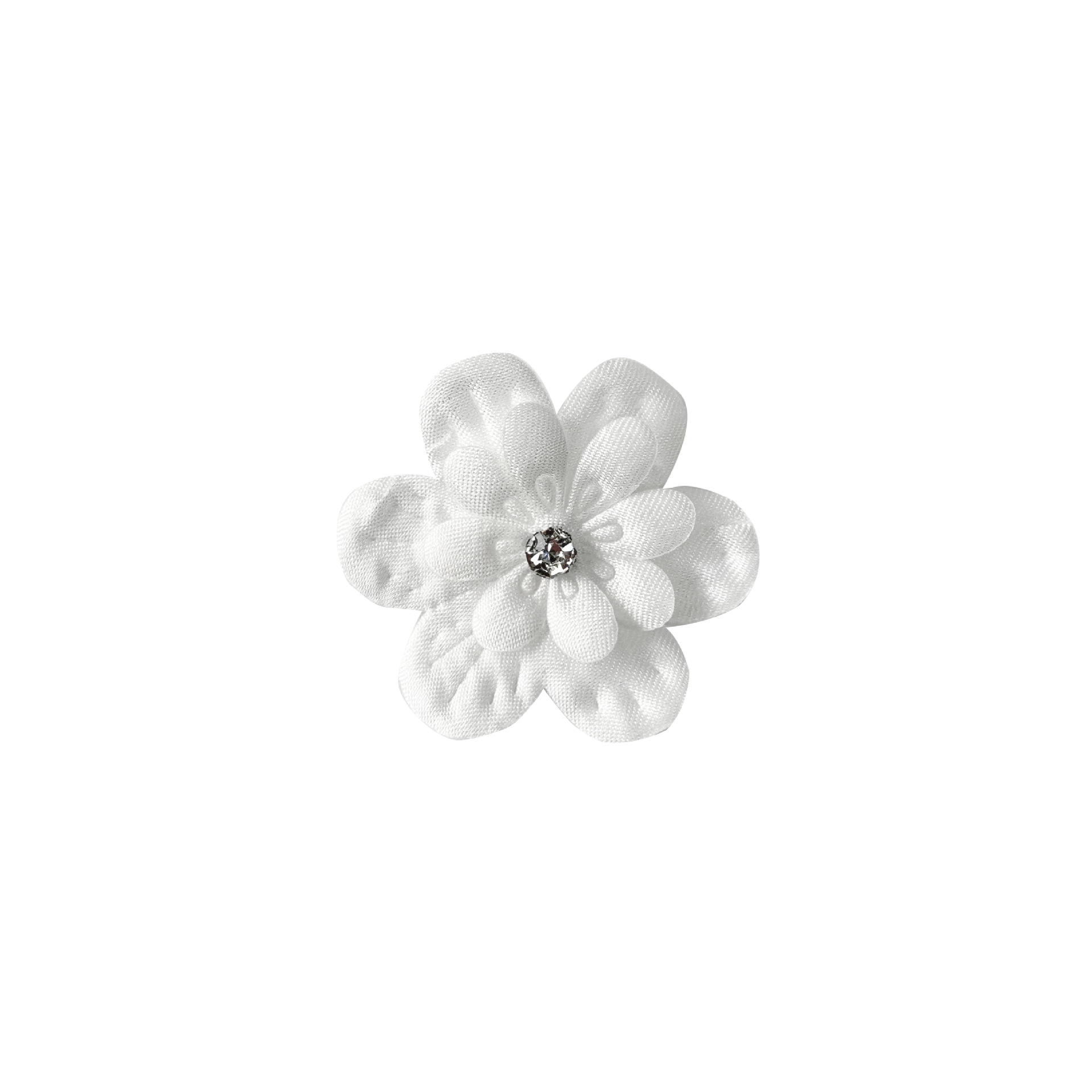 Requisito tela blanca estereoscópico flor de diamante decoración ropa bolsas zapatos sombreros joyas para el cabello artefactos decorativos universales image 6