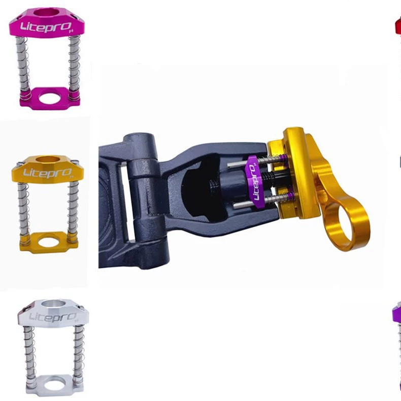 Маленькая ткань складной автомобиль алюминиевый сплав твист Складная Пряжка Вращающаяся ручка кран состояние Ткань Алюминиевый сплав пружина C пряжка