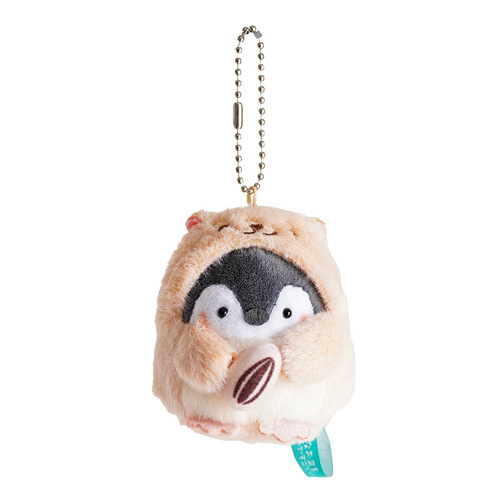 Japanese positive energy hamster little penguin plush pendant small doll bag pendant cute doll keychain gift