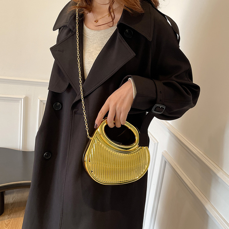 Elegante borsa a mano in acrilico da donna a tracolla da sera_voghion.com