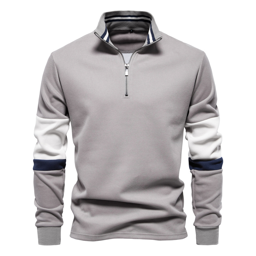 Neuer Herbsttrend: Langarmpullover in Kontrastfarben – lässig und vielseitig_voghion.com