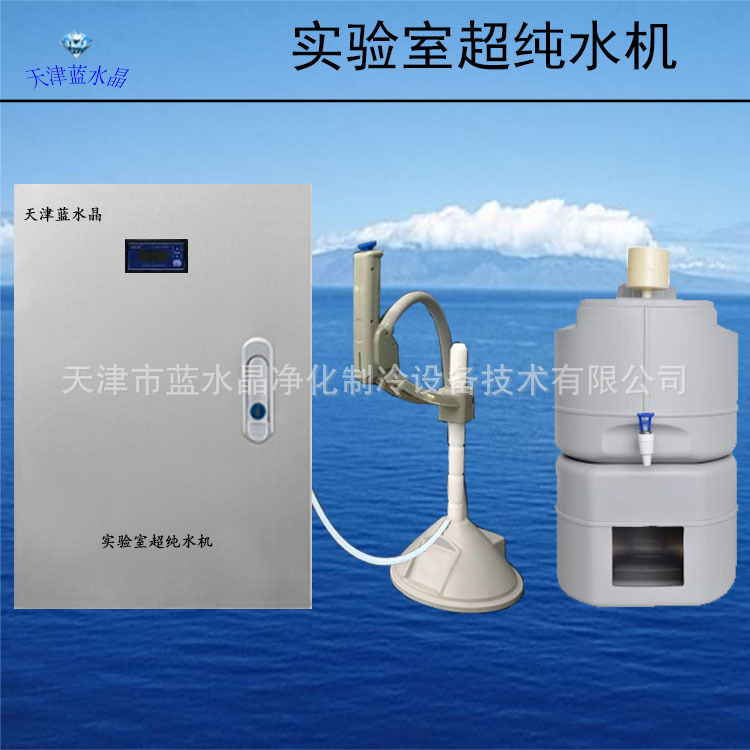 30L/H实验室超纯水机带取水臂去离子水设备生化仪医院用蒸馏水 机|ms