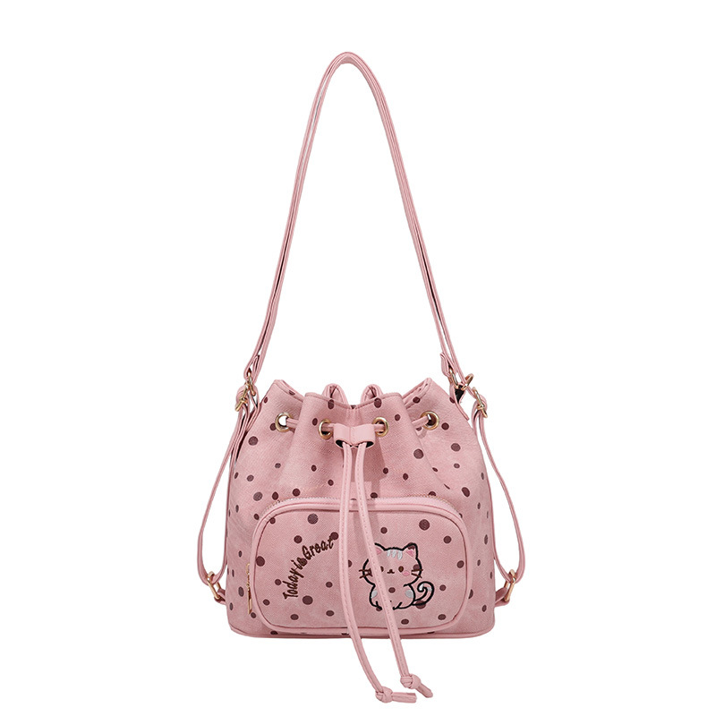 College Style Ladder Point Mochila para mujeres 2026 nueva tendencia de viaje simple bolsa casual universal