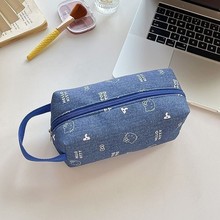 新款小清新KT猫卡通ins大容量可爱笔袋学生文具收纳袋小众化妆包