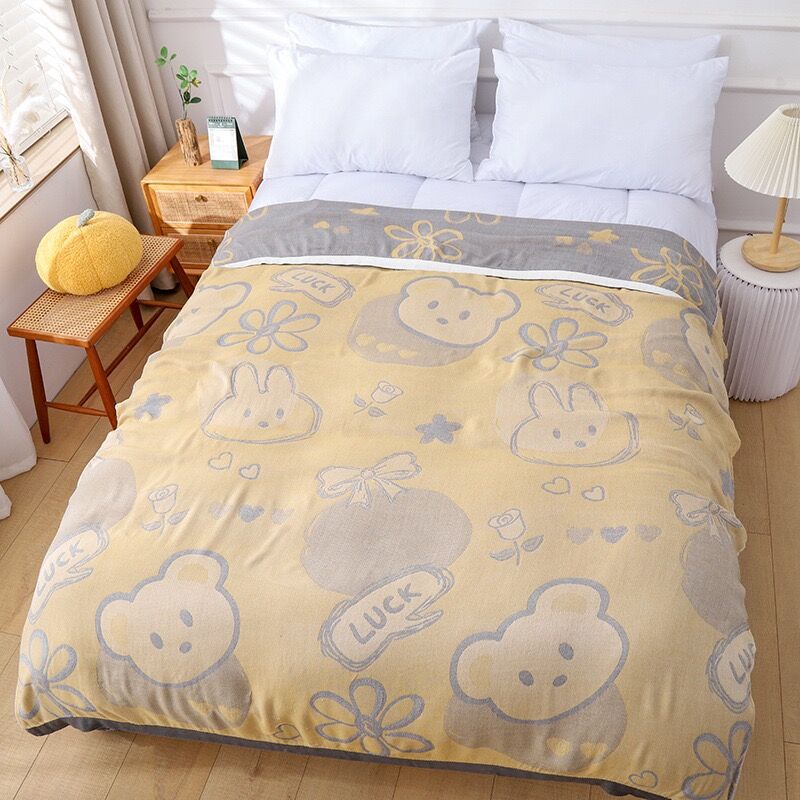 LUCK 토끼 노란색