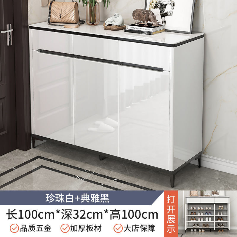 진주 흰색 우아한 검은 색 "3 개의 연기" 100x32x100cm