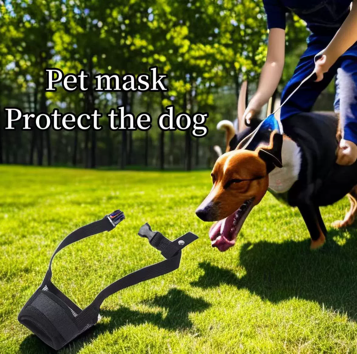 Новое в наличии Рукав для рта собаки Регулируемая дышащая защита от укусов Рукав для рта собаки с защитой от лая Маска для собак с защитой от поедания Рукав для рта домашних животных