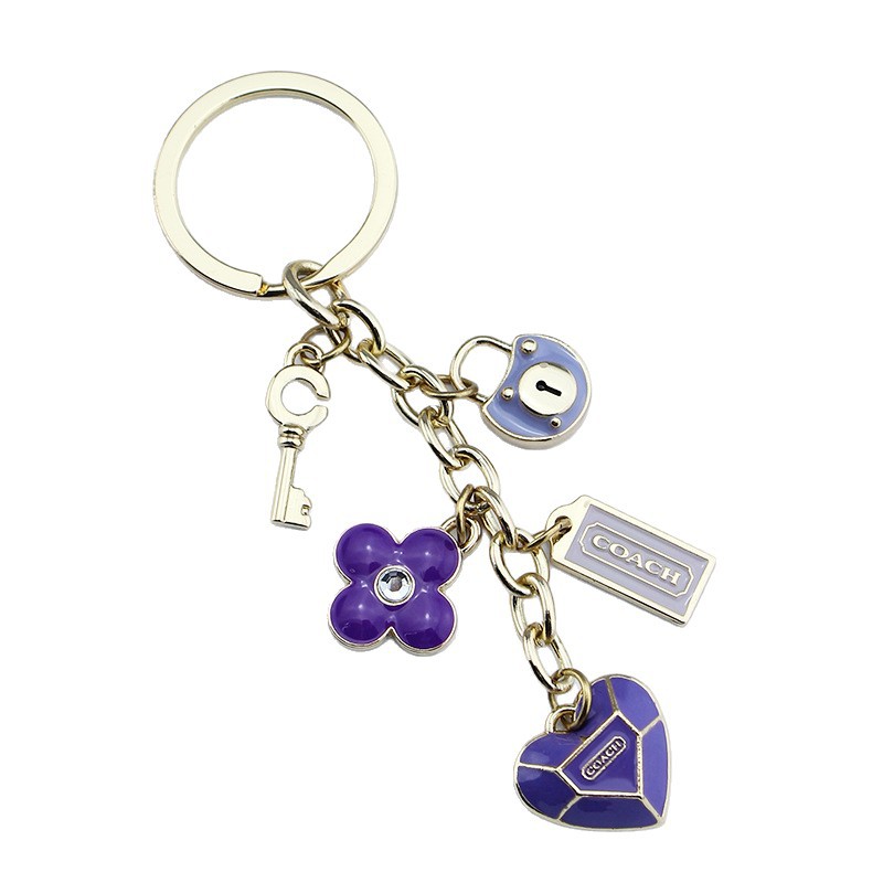 Llavero Metálico de Aleación de Zinc Esmaltado Personalizable para Souvenirs Escolares