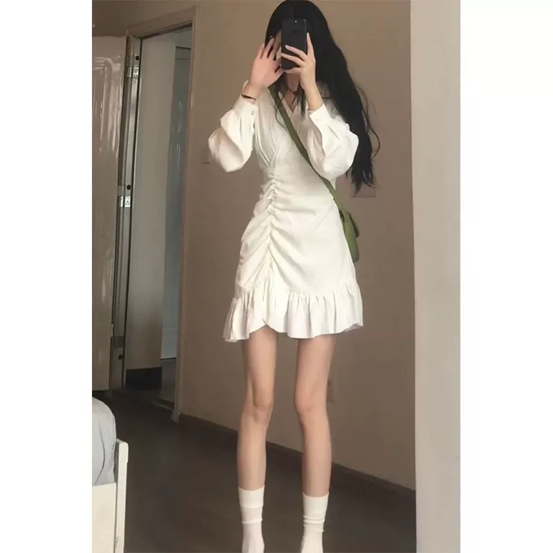 Французская юбка Сладкое и нежное платье ветра