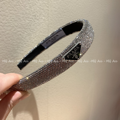 Item: Women's Crystal Diamond Letter Hairpin - Paris Style, Silver Gray, Matchable, Lightweight Luxury