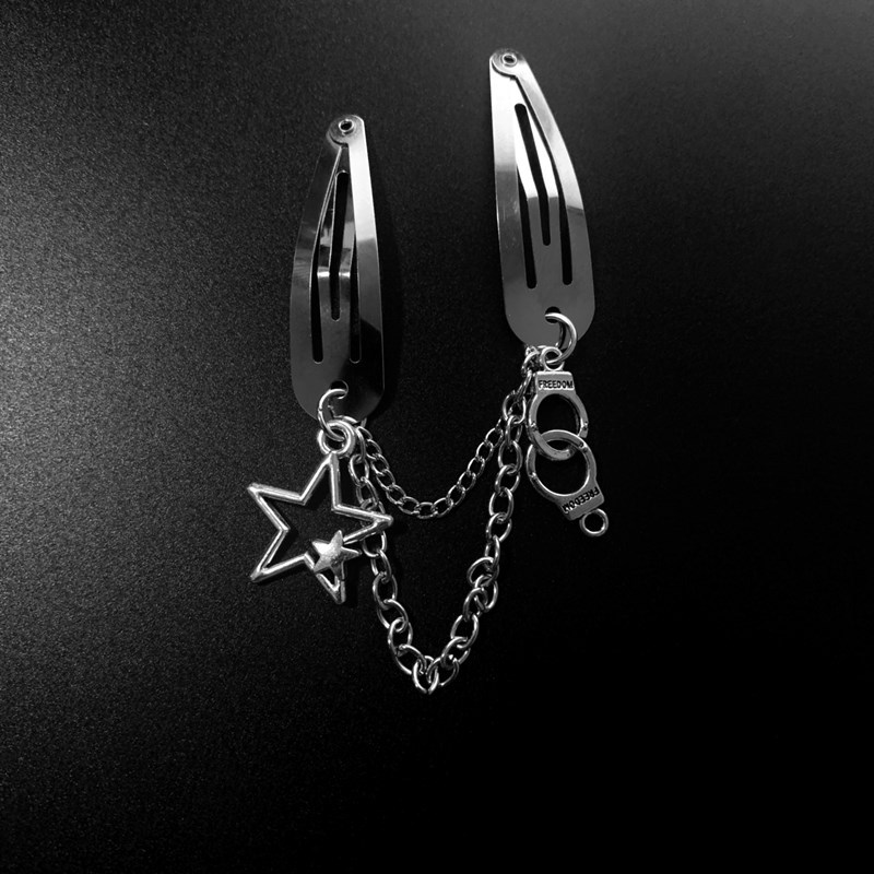 15g Weight Charm Hair Clips Hair Accessories Type 1 Piece Quantity Holiday, Party Occasion Alloy Material Star, Butterfly Pattern All Seasons Season Women's Gender IG Style, Classic Style Style IG Style Classic Style Women's Star Butterfly Alloy Charm Hair Clips 7