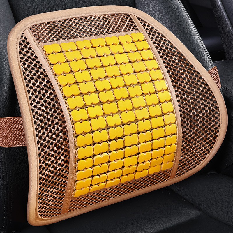 Bamboo Seat Cushion: Qìchē Cool pad - beige