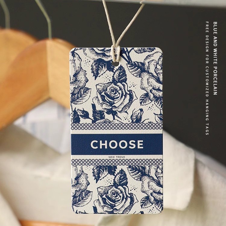 潮牌标签定 做LOGO高档商标制作高端衣服店价格标订 制吊卡