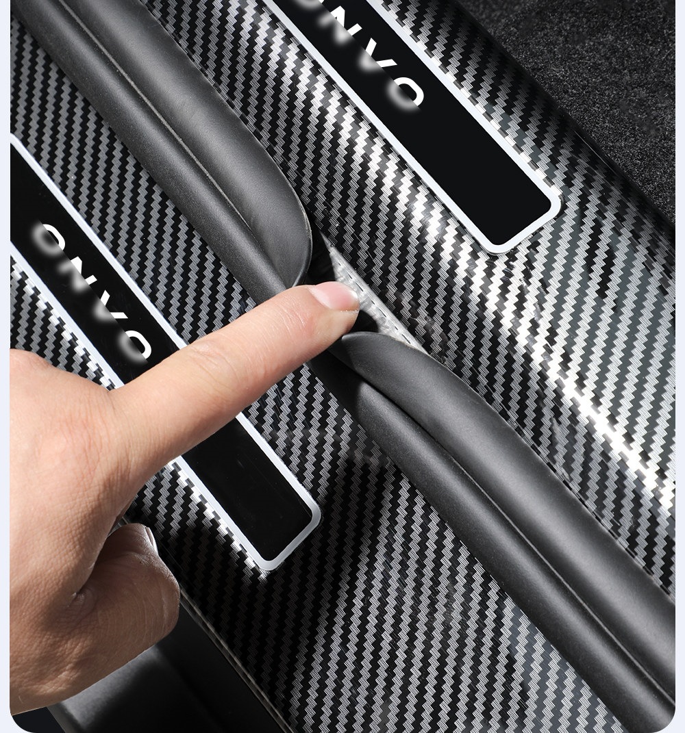 Suitable for LeDao L80: door sill protectors, welcome mats, trunk protectors, and interior trim and decoration accessories for car modification