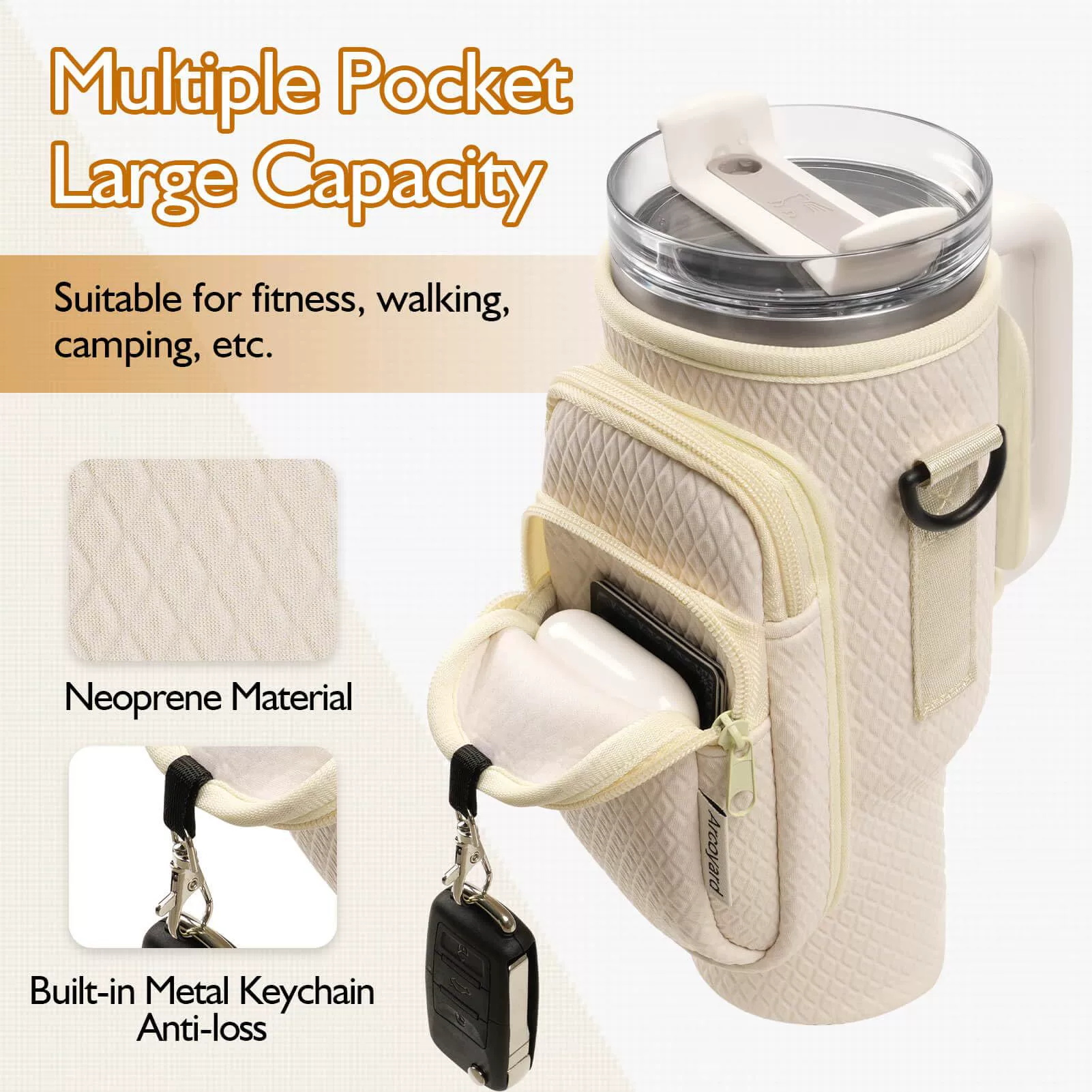 Adjustable straps, bag strap, protective case, for import, 40 oz