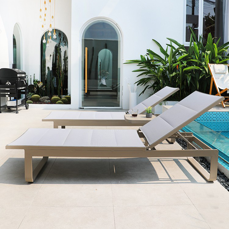 Al Aire Libre reclinable impermeable protector solar balcón Villa Hotel Patio jardín piscina al aire libre playa terraza ocio reclinable image 4