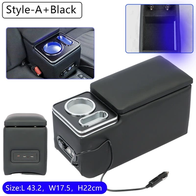 Suitable for Toyota Yaris Armrest Box, Toyota Yaris Cross Center Console Storage Box with Armrest Cup Holder (Armrest box) - toyota-yaris-cross