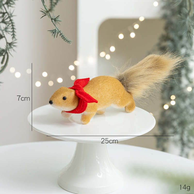 クリスマスツリーペンダントリスシミュレーションクマ人形漫画泡装飾デスクトップ造園小さなクリエイティブ装飾品|undefined