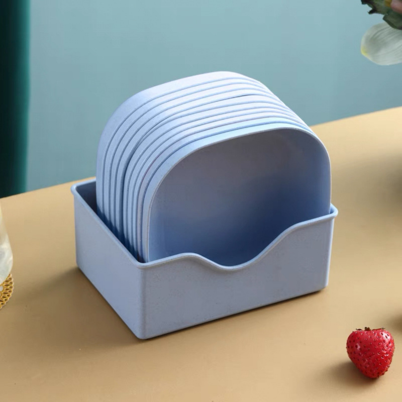 骨皿を吐く食卓の骨皿家庭用骨皿スナック皿プラスチックテーブルのゴミ皿は皿の骨皿の味を吐く|undefined