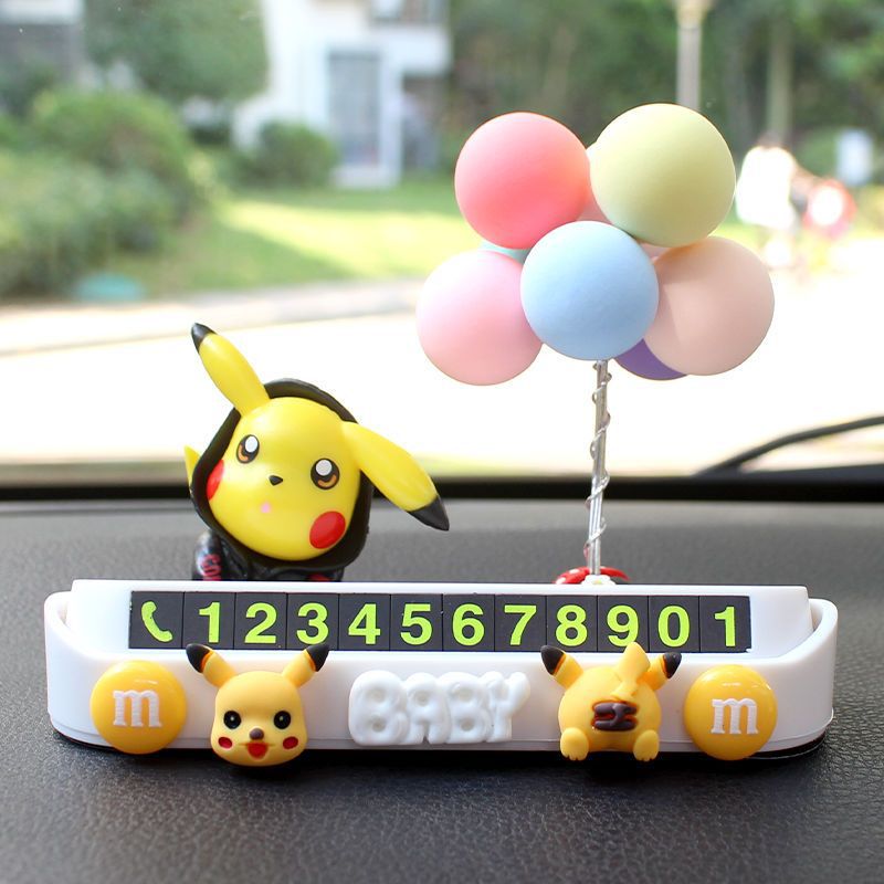 Pikachu de una palabra-Blanco + suéter negro (pequeño) + Polo