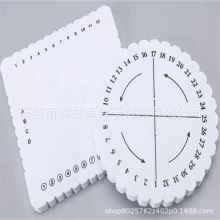 生产eva盘编器玉线项链手绳编织器手工DIY材料工具方形编绳固定器