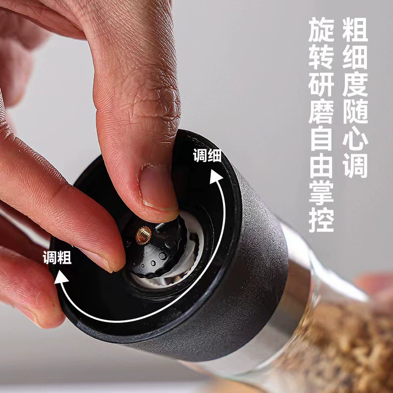 Universal glass handheld chopper stainless steel