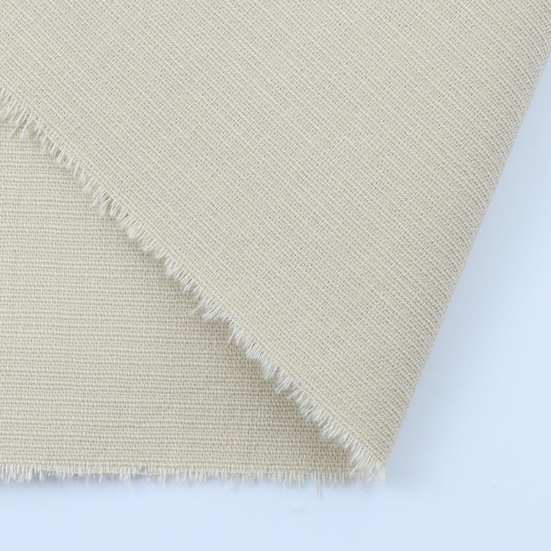 Fábrica directa imitación Lino elástico algodón peinado algodón pantalones casuales tela primavera y verano moda ropa deportiva tela de lino de algodón