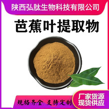 芭蕉叶提取物10:1多规格 芭蕉叶萃取粉 工厂现货可寄样欢迎咨询