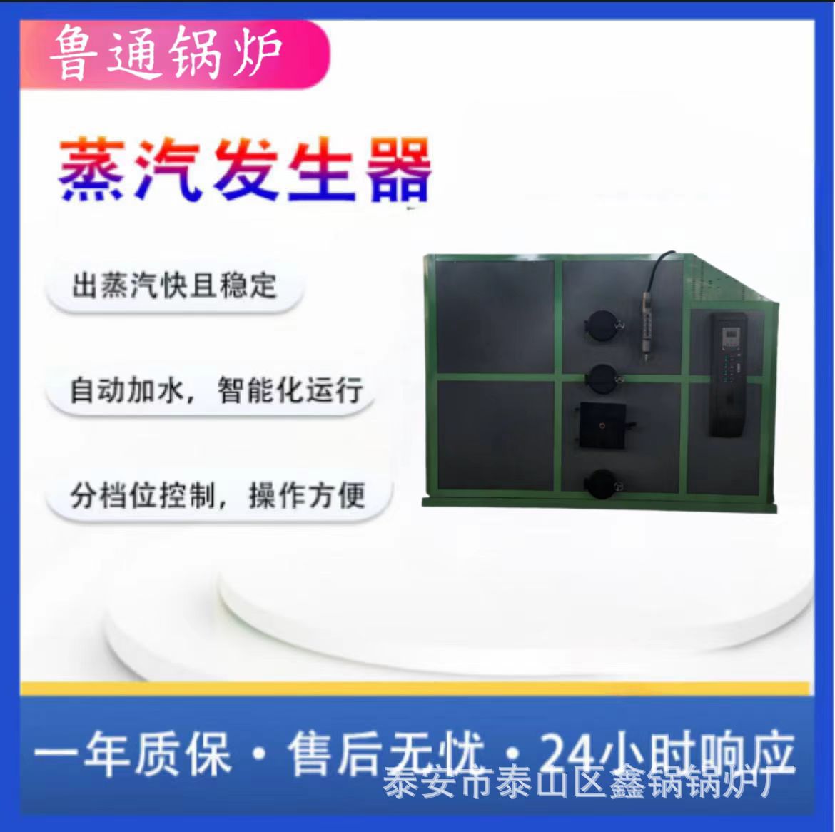 全自动生物质蒸汽发生器自动供热养殖采暖木材烘干蒸汽锅炉