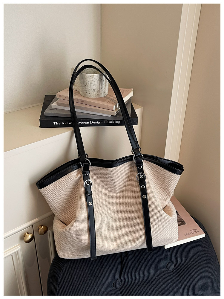 Bolsas de tendencia transfronteriza de gran capacidad para mujeres 2026 nueva moda perezosa bolsas de hombro de brazo para viajar bolsas de ocio image 7
