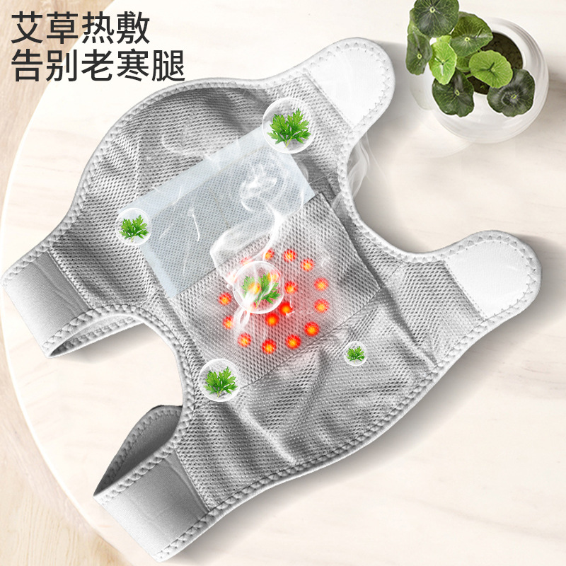 Rodilleras de calefacción eléctrica transfronterizas, masajeador de rodilla para ancianos, masaje de compresas calientes, calentamiento de articulaciones, masajeador de piernas frías antiguas