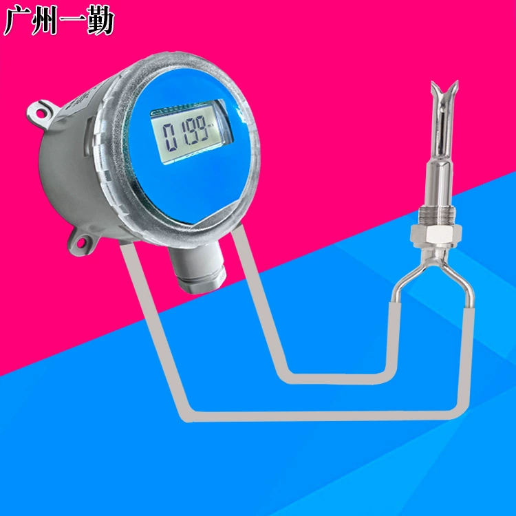 Высокотемпературный газовый массовый расходомер для блокирования трубопровода для контроля объема воздуха для измерения окружающей среды 4-20 мА