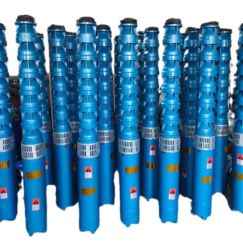 125QJ25 - 30 bomba sumergible de pozo profundo 380v bomba de agua profunda bomba eléctrica de hierro fundido agrícola 200qj bomba de pozo profundo de alta elevación