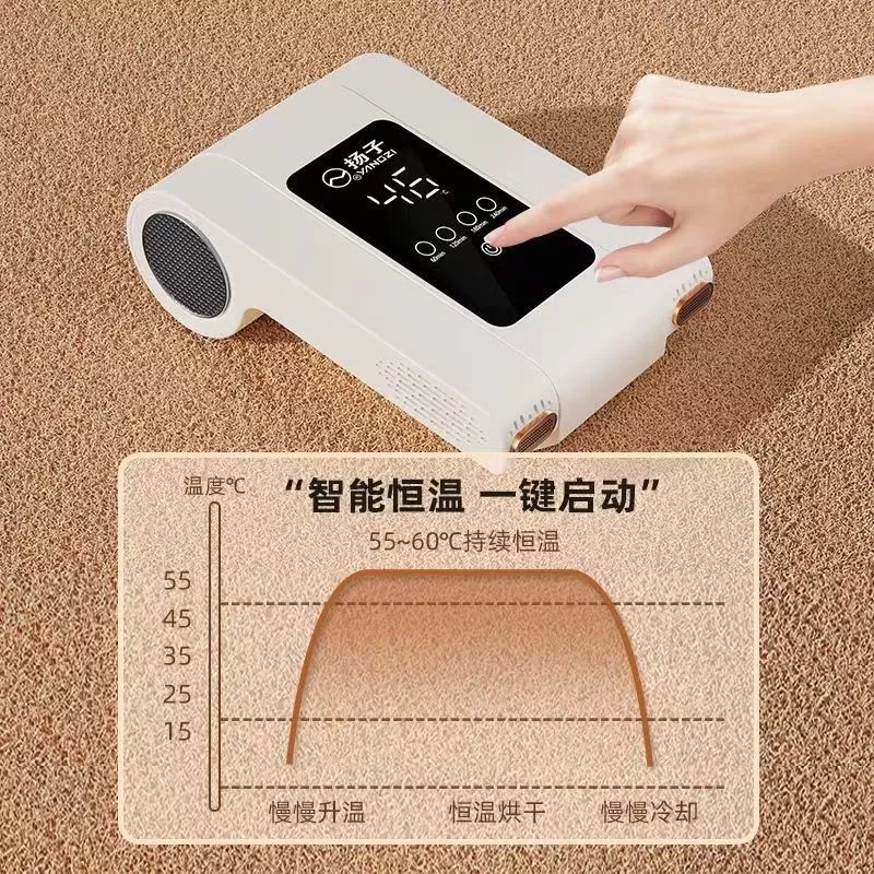 YANGZI Smart Shoe Dryer with UV Sterilization, Fast Drying, and Multiple Modes in White