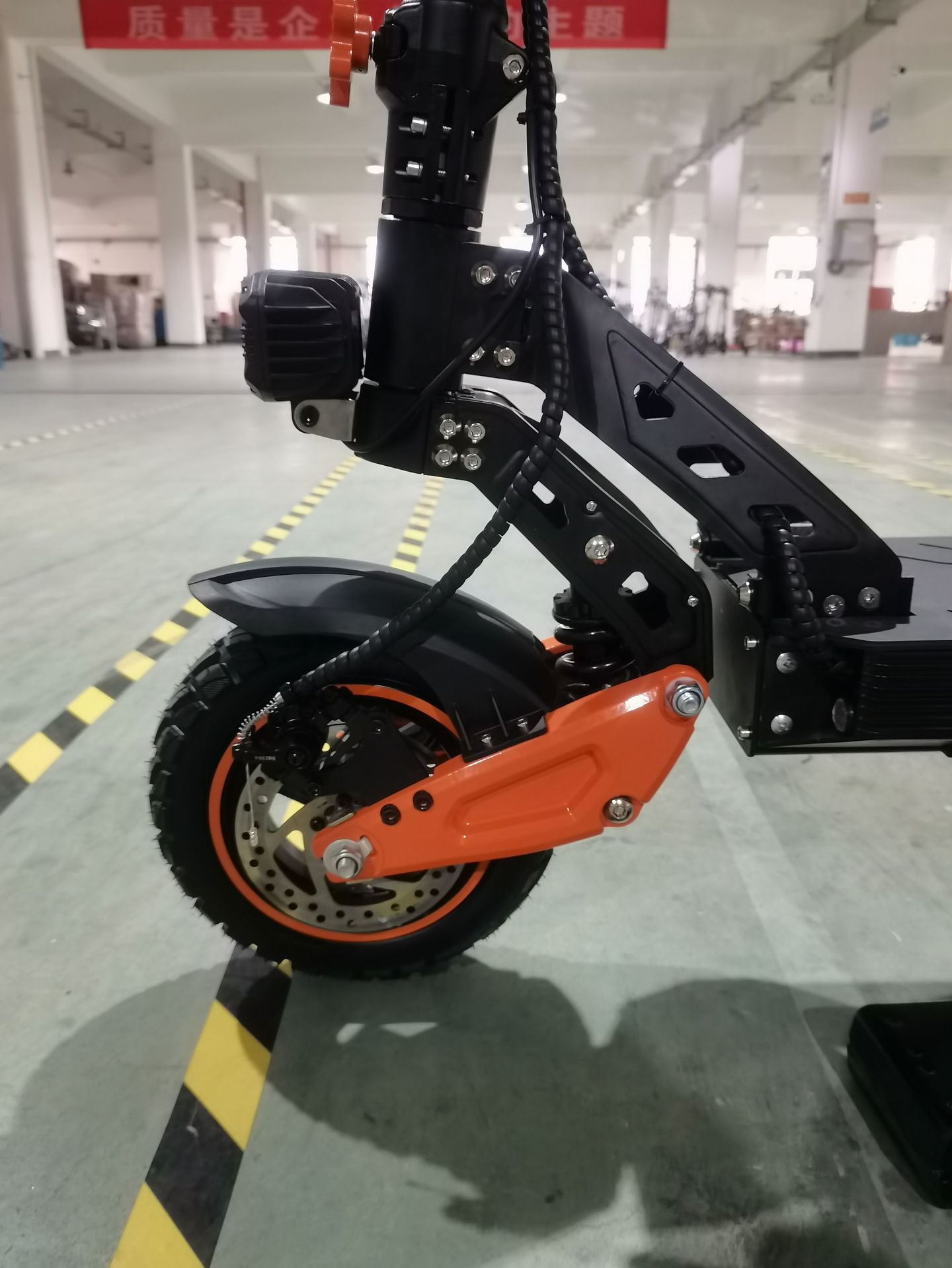 New Electric Scooter Adult Folding Mobility Scooter 11inch Lithium Battery Two-Wheel Scooter with Seat Detachable Cross-Border