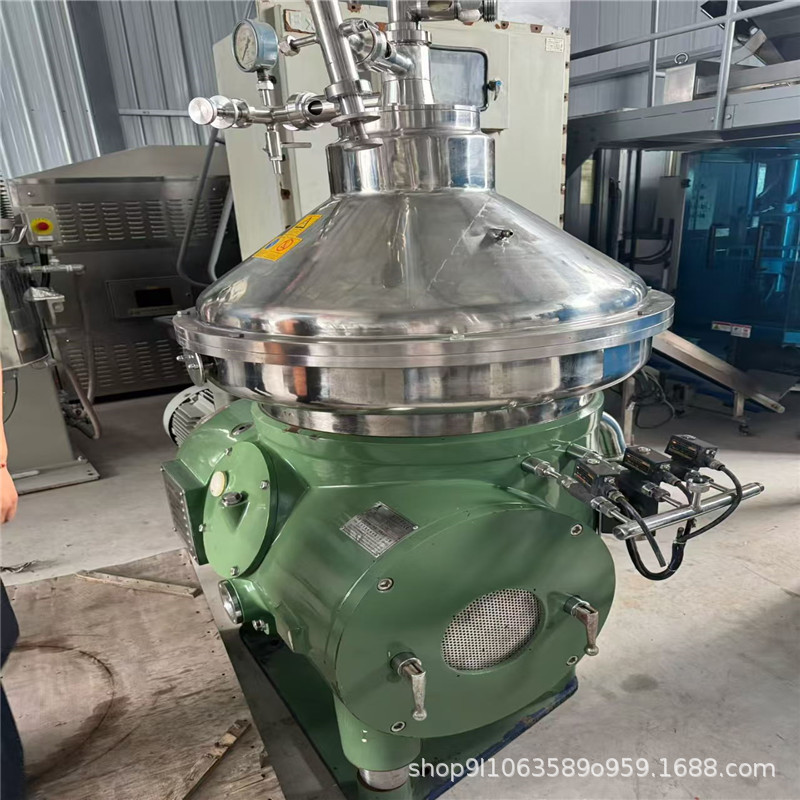 出售二手发酵液固液分离用碟片式离心机 500型蝶式分离机