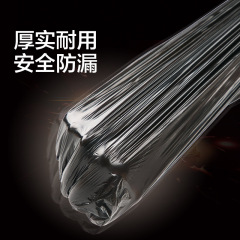 Handheld Backpack Style Trash Bags, 100 Pcs Household Disposable Kitchen Large and Thick Black Categorized Plastic Bags