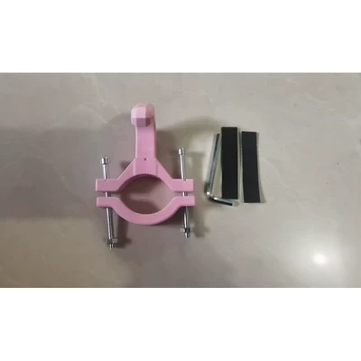 Electric Vehicle Front Hook Universal Emmayadi DingTalk PLUS Taobao Beta Special Strong Front Hook (Helmet lock) - carving-claw-abs-single-hook-pink-with-tools